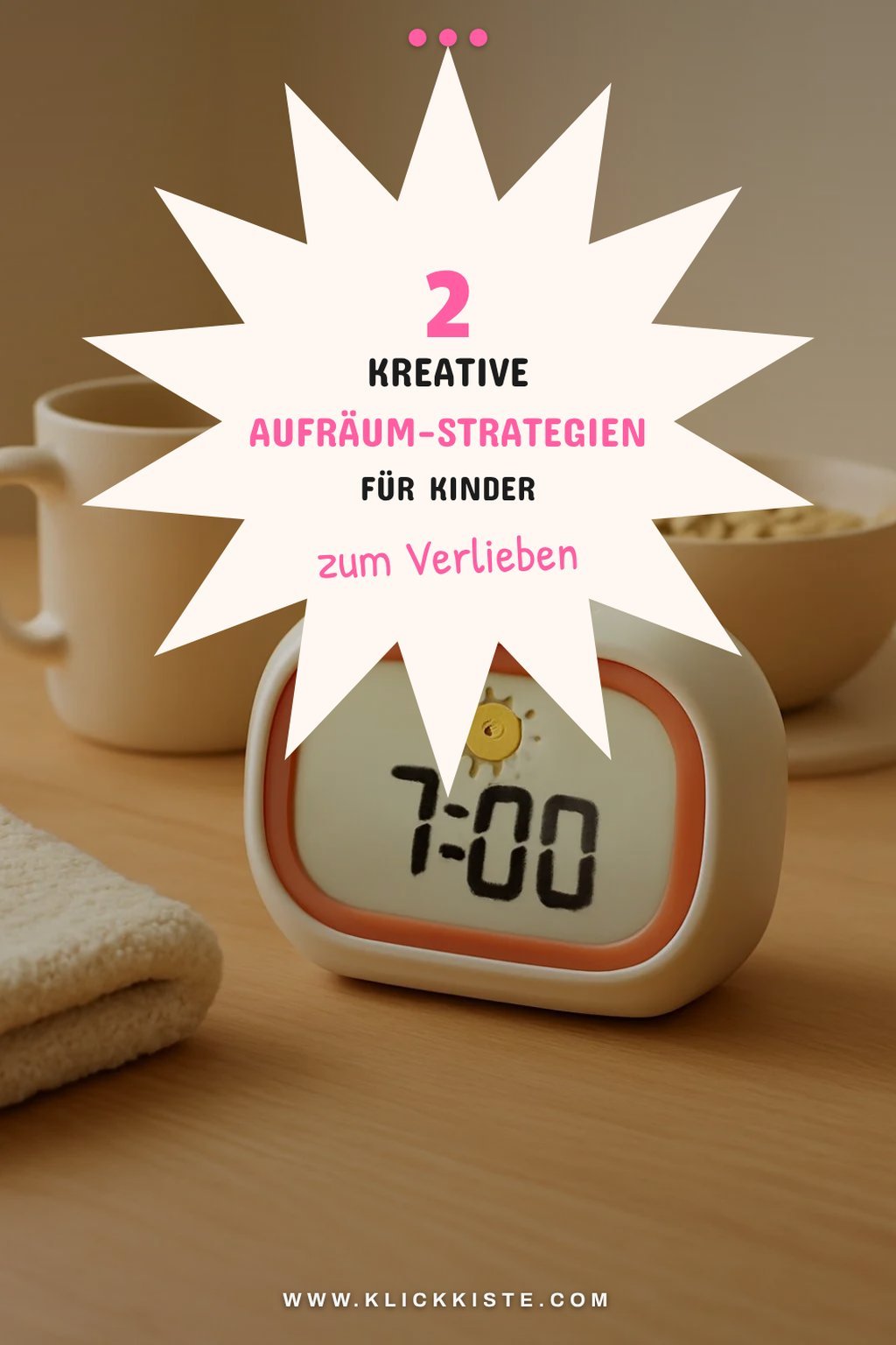 So machst du das Aufräumen zum Spiel