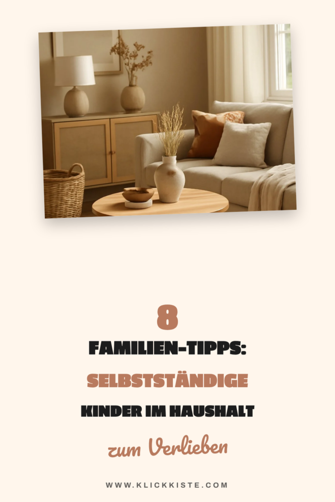 8 Familien-Tipps: Selbstständige Kinder im Haushalt