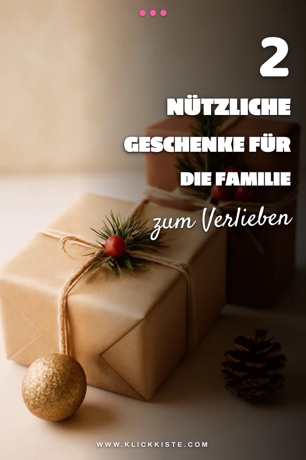 Hier sind 4 nützliche Geschenke für die ganze Familie