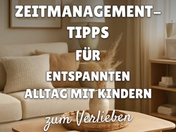 8 Familien-Zeitmanagement-Tipps für entspannten Alltag mit Kindern