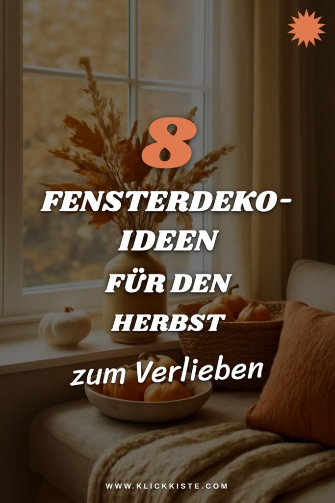 8 Fensterdeko-Ideen für den Herbst