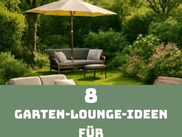 8 Garten-Lounge-Ideen für entspannte Sommer-Stunden
