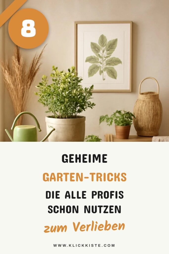 8 geheime Garten-Tricks die alle Profis schon nutzen