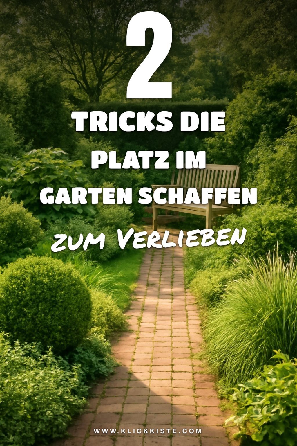 So schaffst du Platz im Garten mit 3 cleveren Tricks