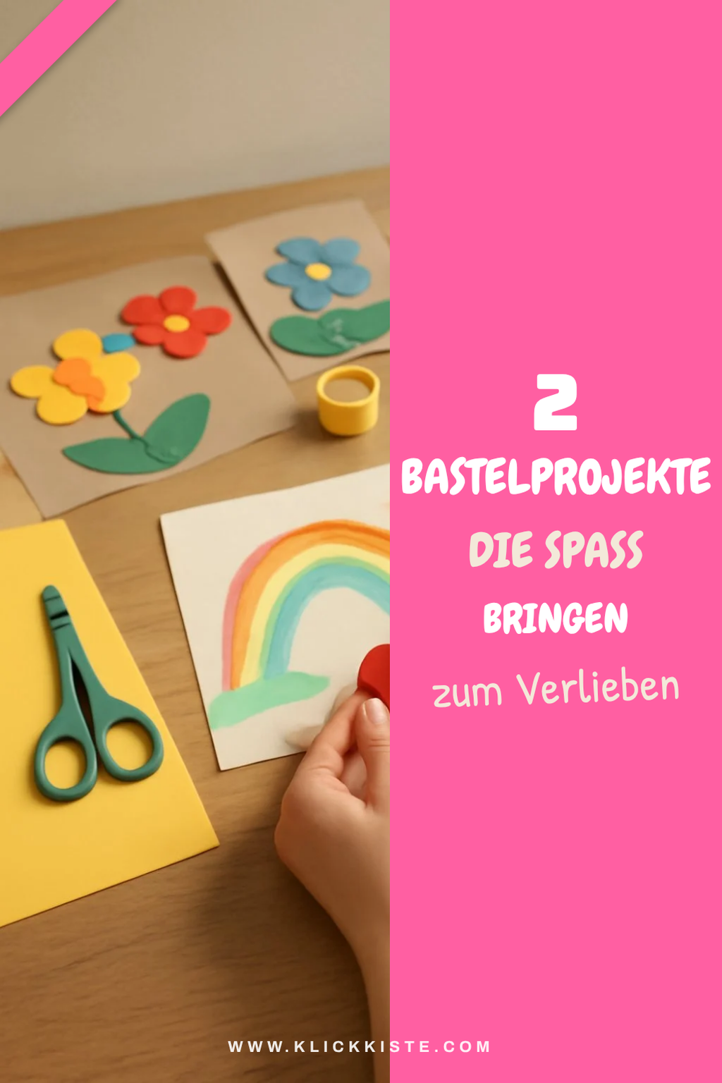 So gestaltest du kreative Bastelprojekte mit Kindern
