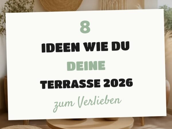 8 Ideen wie du deine Terrasse 2026 mit Boho-Elementen gestaltest