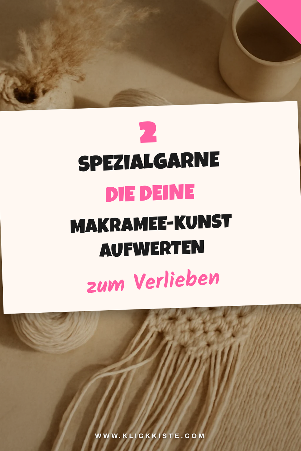 Spezialgarne für kreative Akzente
