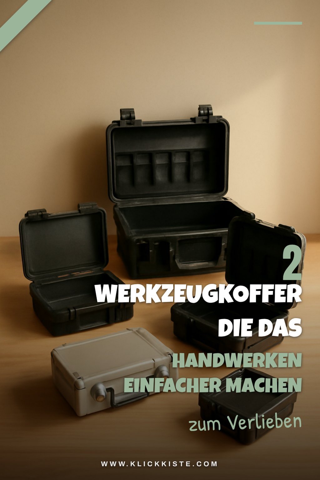 Diese 5 Werkzeugkoffer machen das Handwerken einfacher