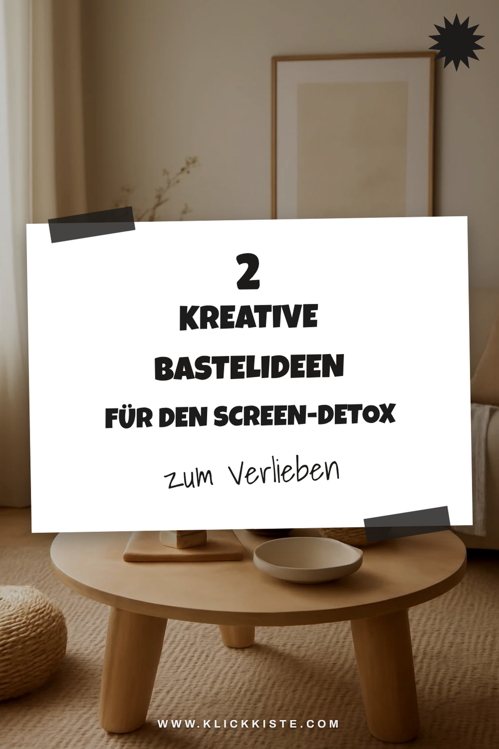 Kreative Bastelprojekte für den Screen-Detox
