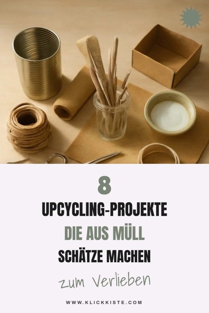 8 Upcycling-Projekte die aus Müll Schätze machen