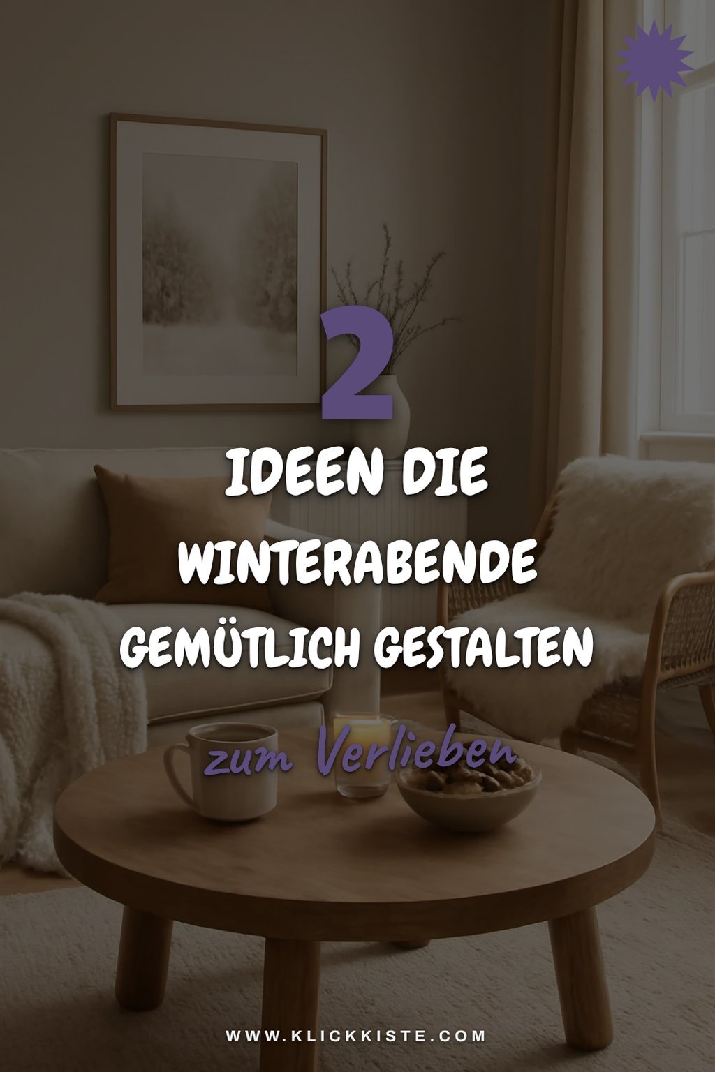 Gemütliche Winterabende: 3 Ideen für zu Hause