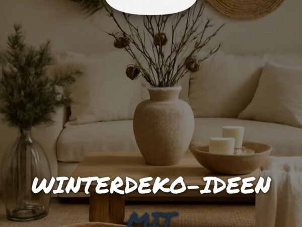 8 Winterdeko-Ideen mit Naturmaterial