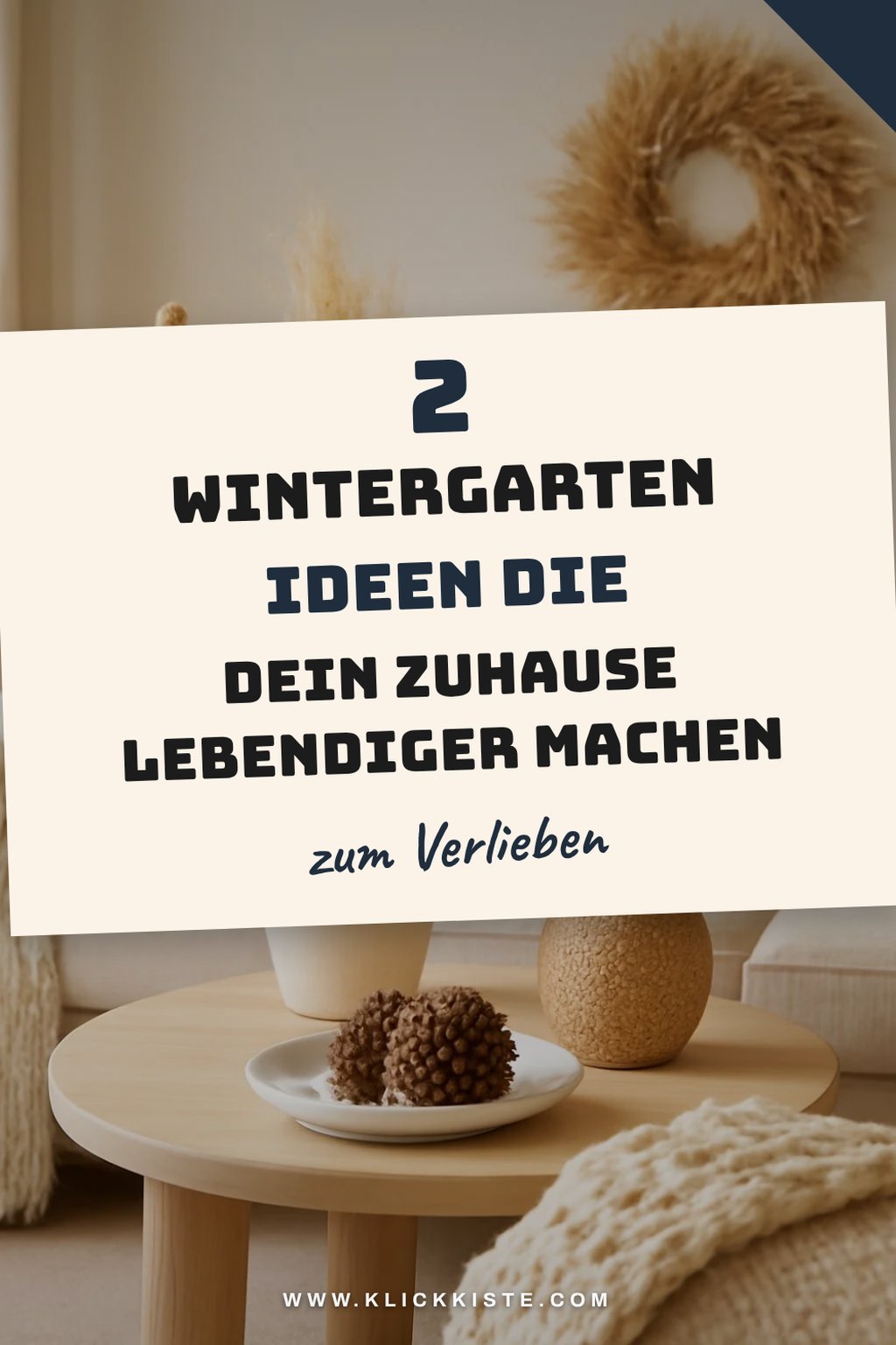 Diese 4 Ideen machen deinen Wintergarten zum Wohlfühlort