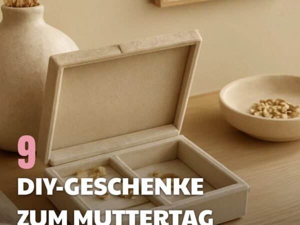 9 DIY-Geschenke zum Muttertag 2026