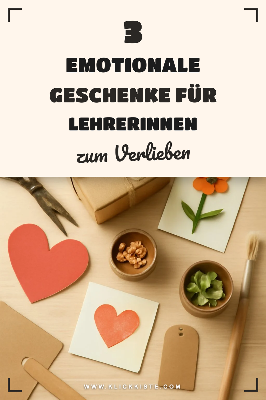 Emotionale Geschenke, die bleiben