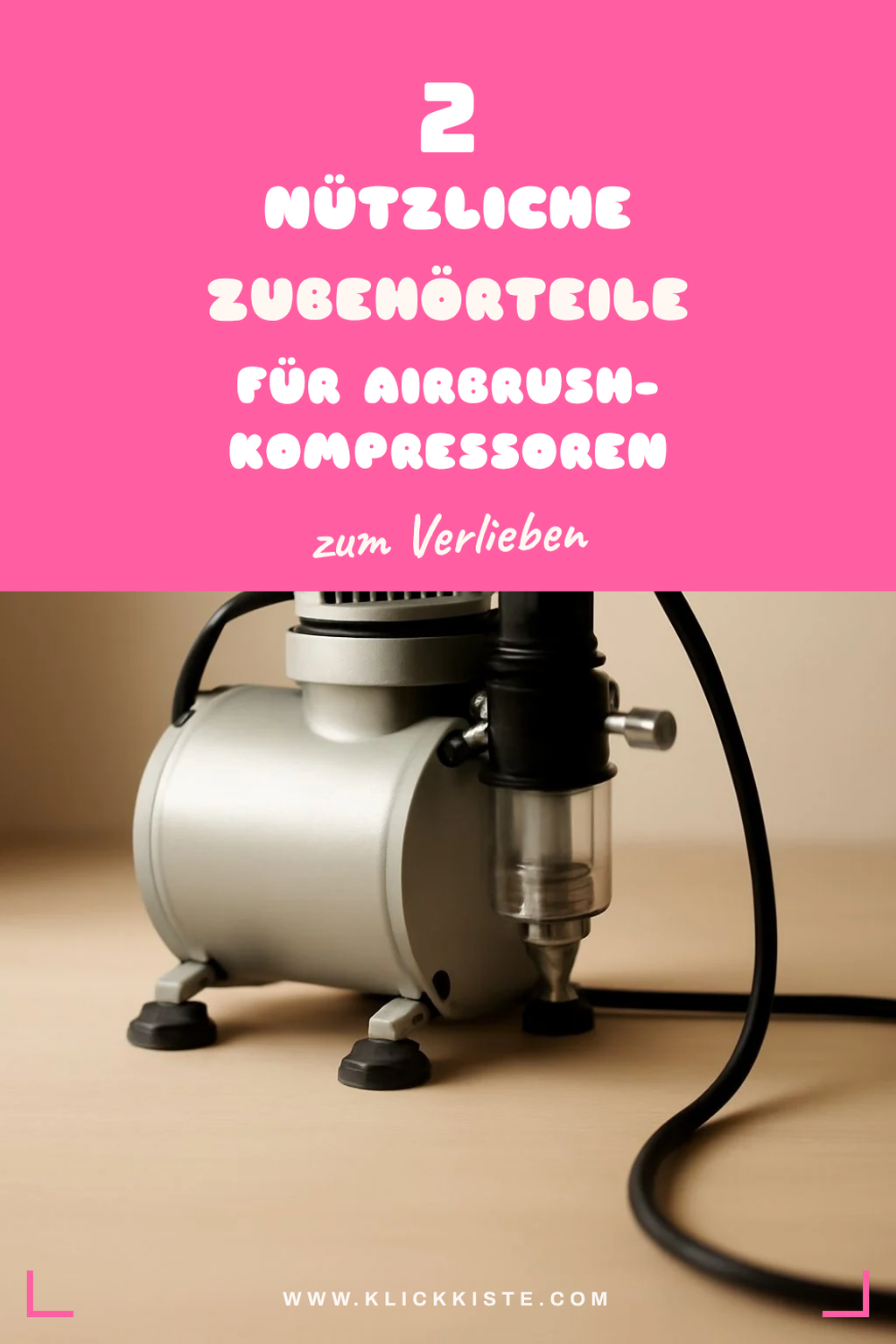 Zubehör für Airbrush-Kompressoren