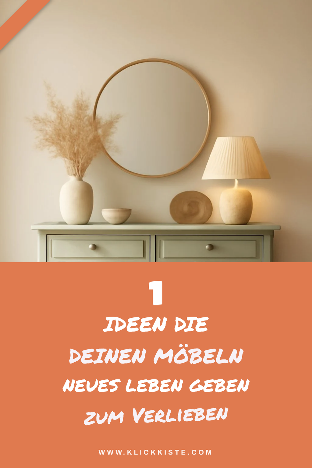 So verleihst du alten Möbeln einen neuen Look in 5 Schritten