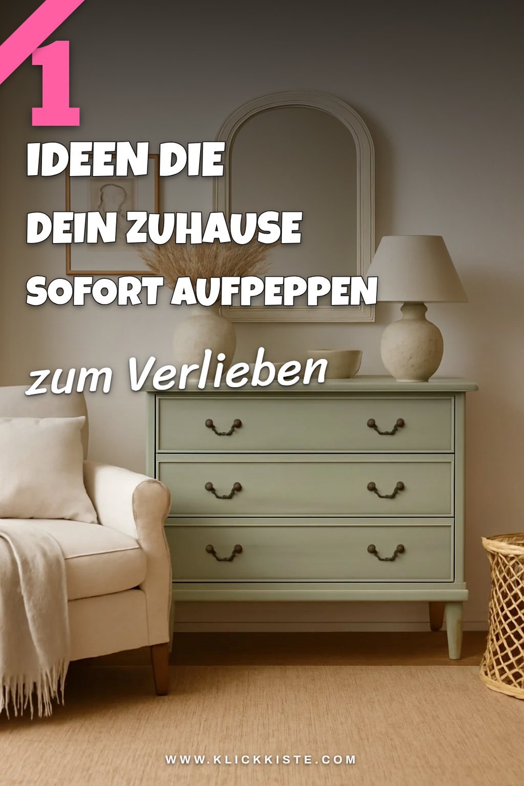 So verwandelst du alte Möbel in Vintage-Schätze
