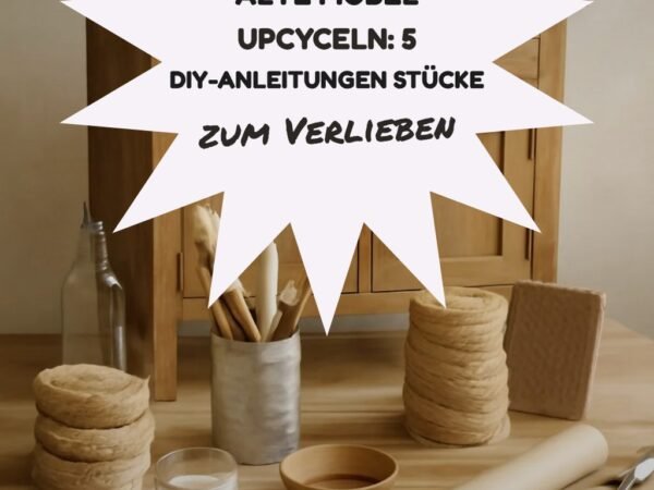 Alte Möbel upcyceln: 5 DIY-Anleitungen die Stücke modernisieren