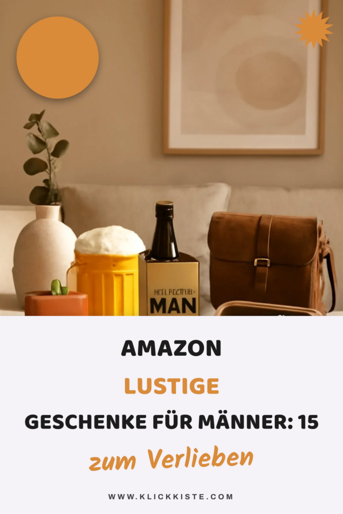 Amazon Lustige Geschenke für Männer: 15 originelle Ideen für 2026
