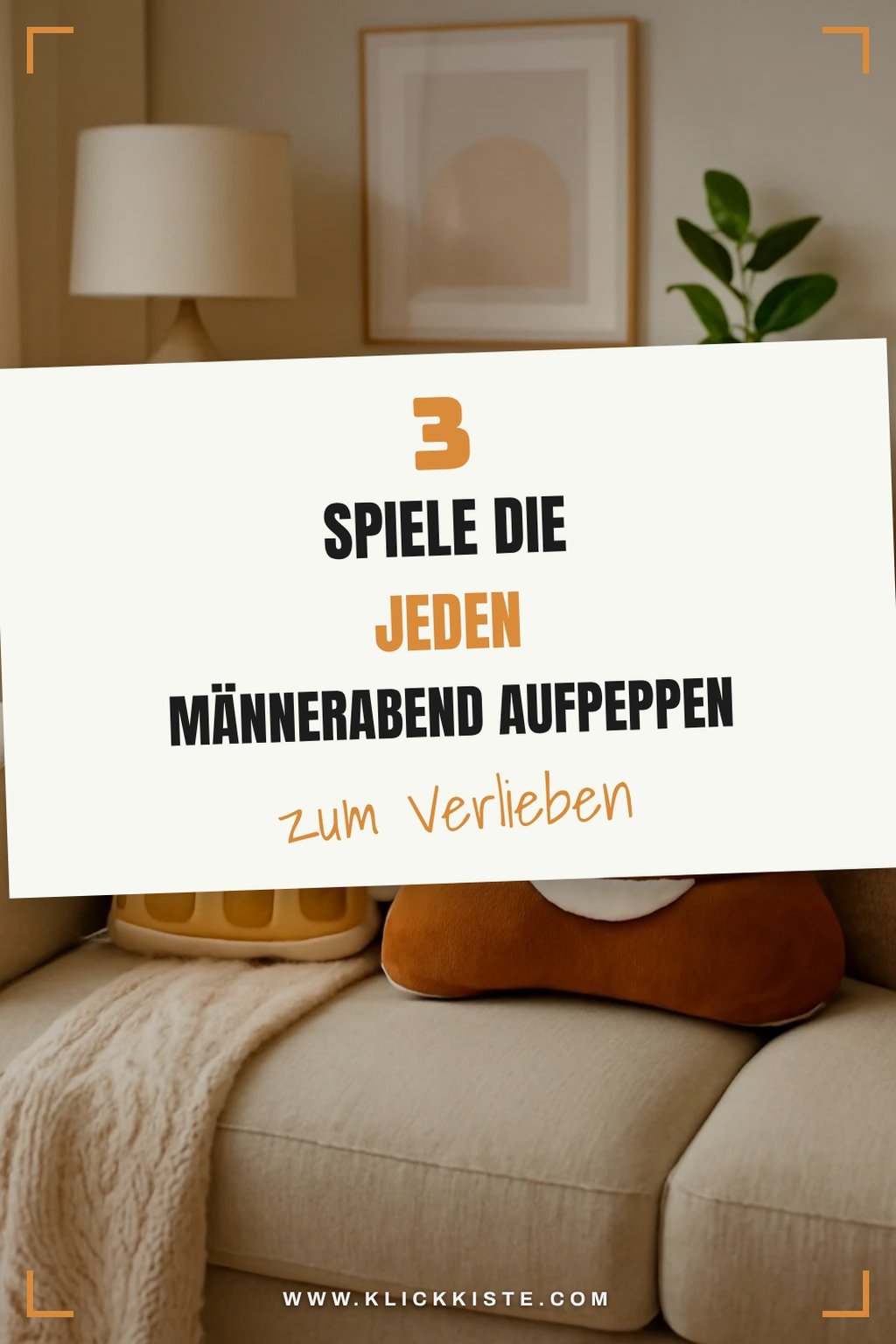 5 originelle Spiele für Männerabende
