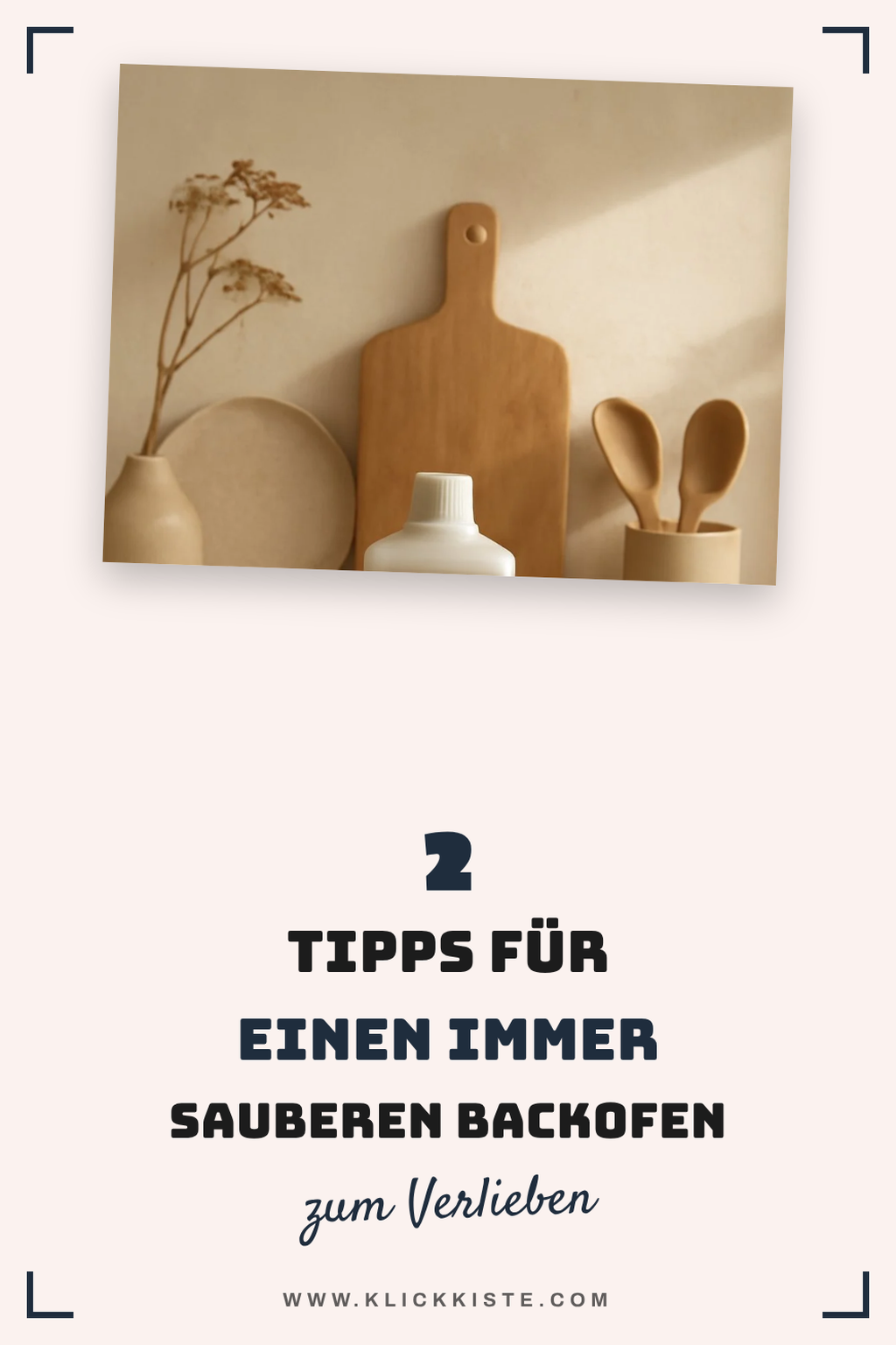 Vorbeugende Maßnahmen für einen sauberen Backofen