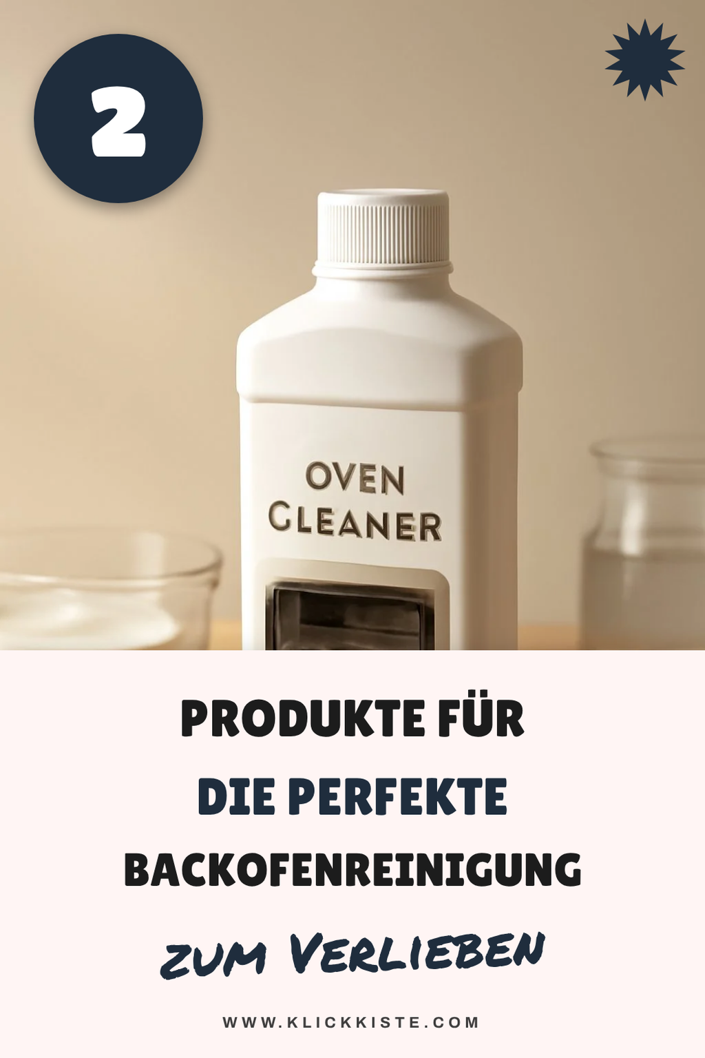 Tipps zur Reinigung des Backofens mit speziellen Produkten