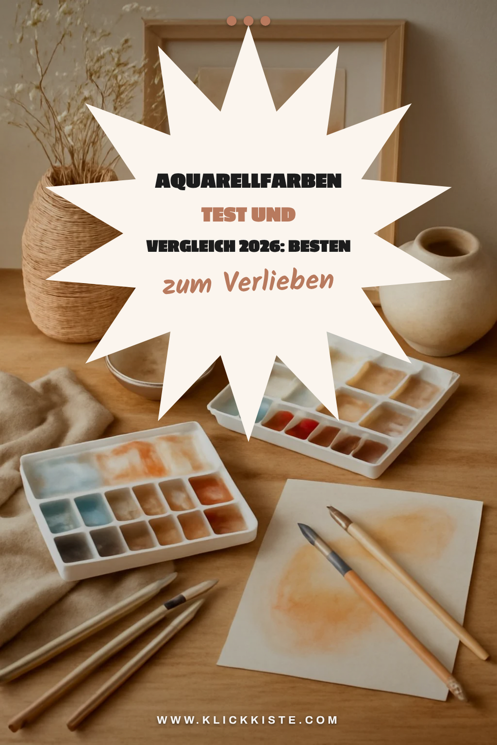 Aquarellfarben Test und Vergleich 2026: Die besten Kästen