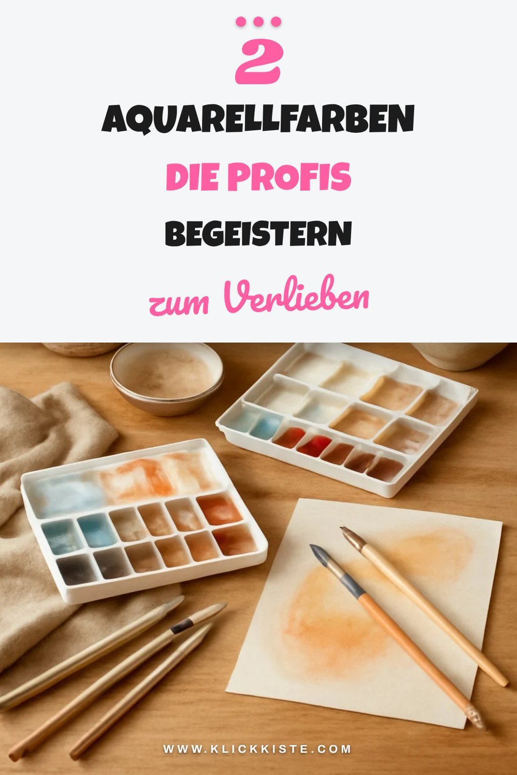 Top Aquarellfarben für Fortgeschrittene