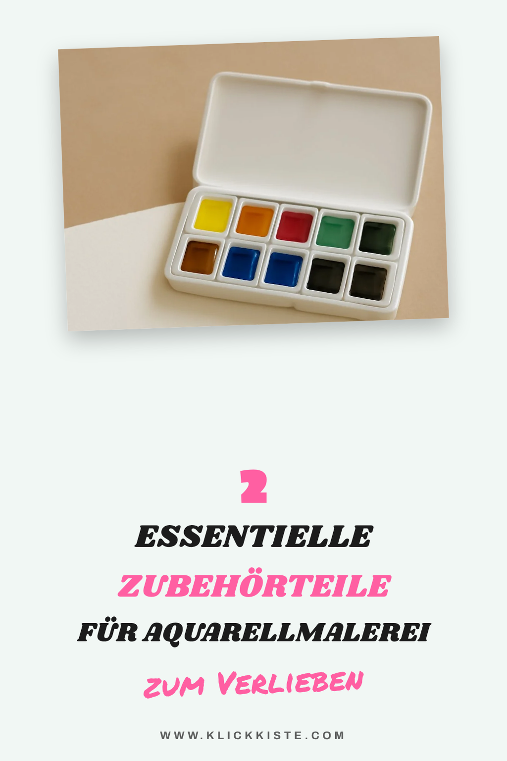 Zubehör für Aquarellmalerei