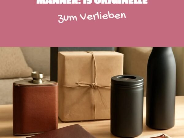 Außergewöhnliche Geschenke für Männer: 15 originelle Ideen für 2026