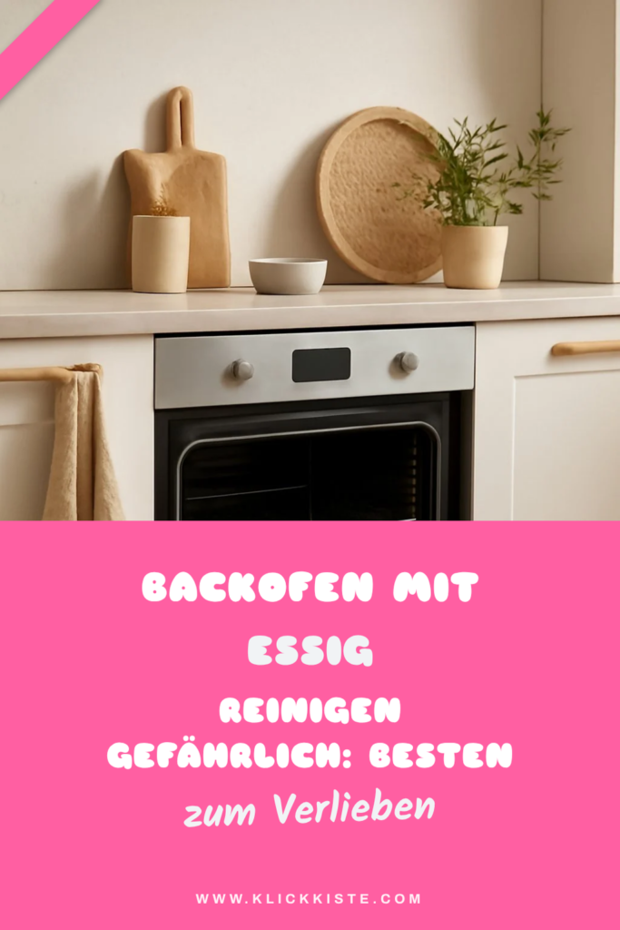 Backofen mit Essig Reinigen Gefährlich: Die besten Tipps & Hausmittel