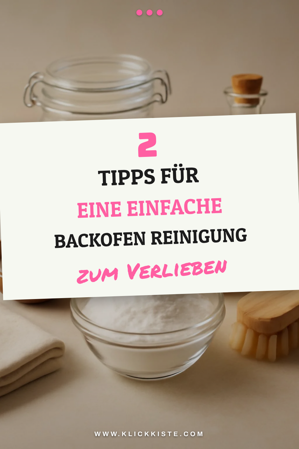 Tipps für die präventive Backofen Reinigung