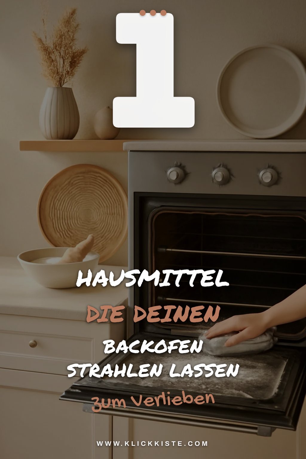 Zusätzliche Hausmittel für die Backofenreinigung