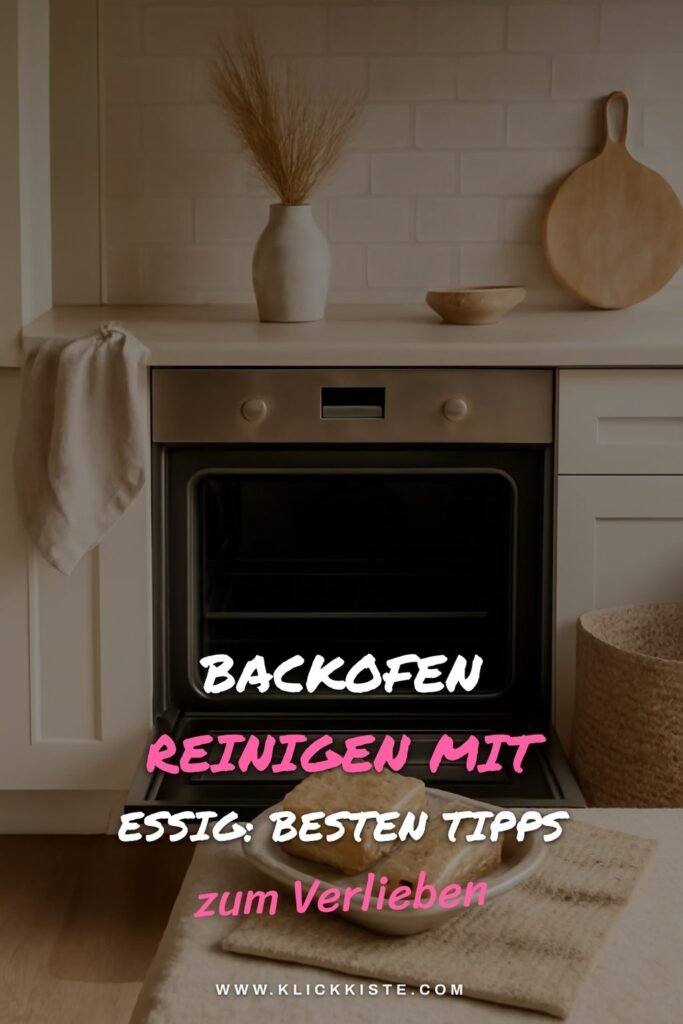 Backofen Reinigen mit Essig: Die besten Tipps & Hausmittel