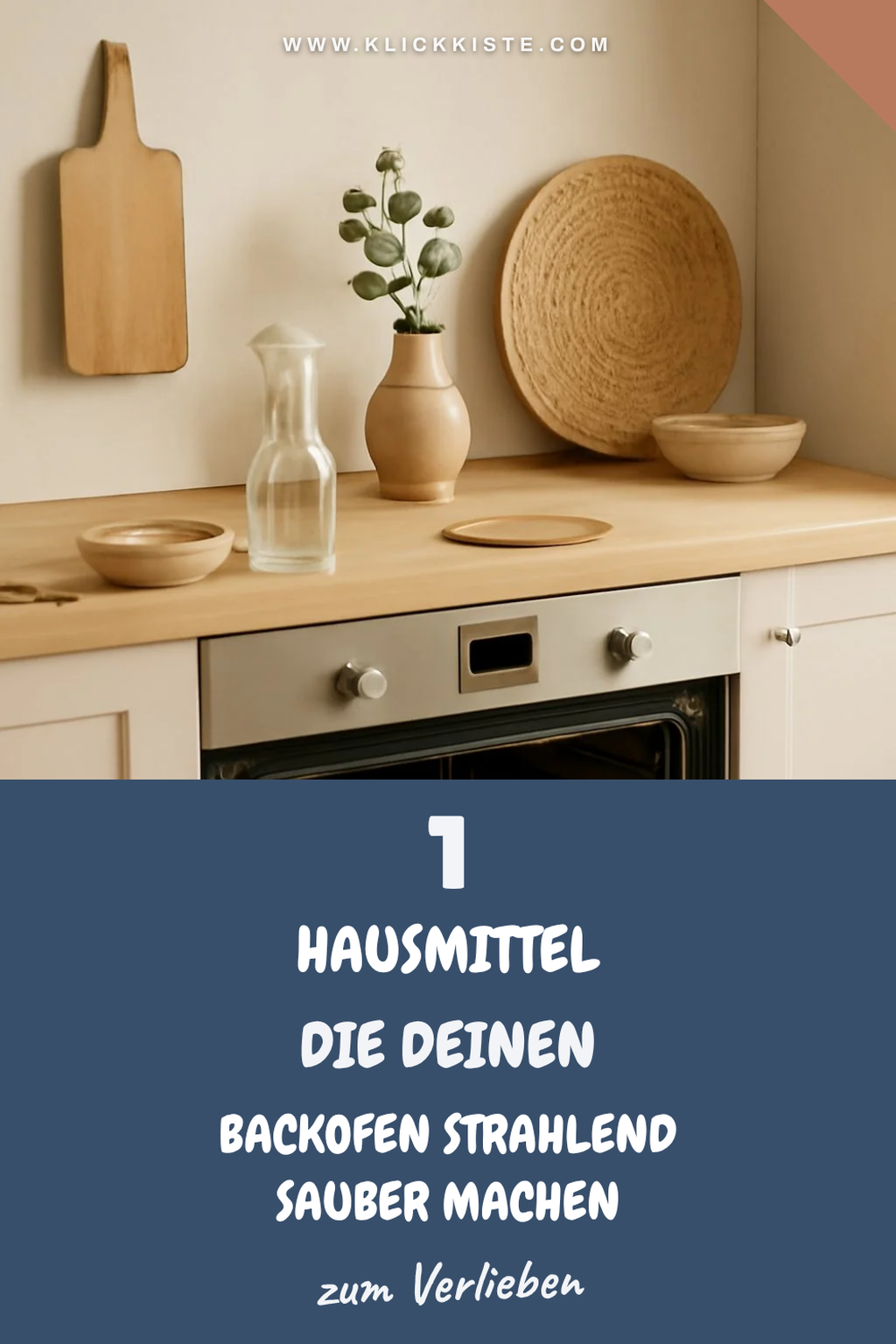 Die besten Hausmittel für Backofenreinigung