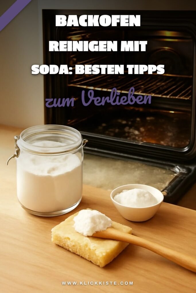 Backofen Reinigen mit Soda: Die besten Tipps & Hausmittel