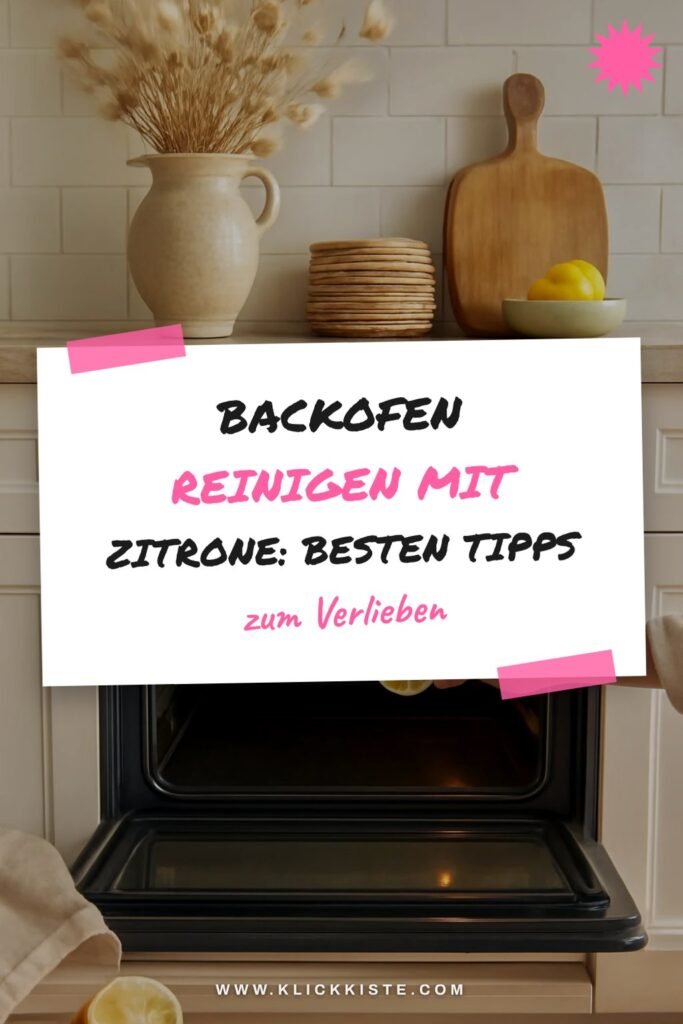 Backofen Reinigen mit Zitrone: Die besten Tipps & Hausmittel