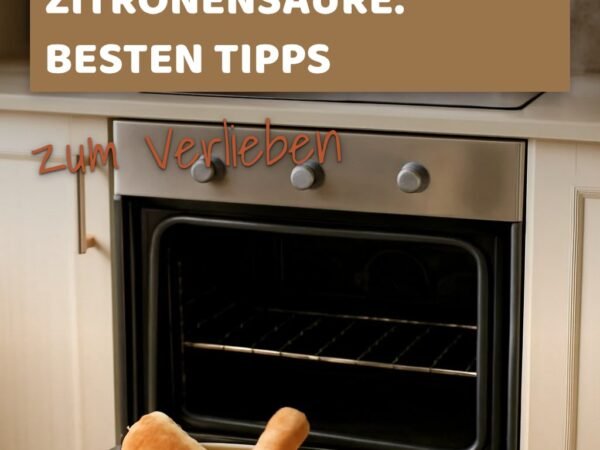 Backofen Reinigen mit Zitronensäure: Die besten Tipps & Hausmittel