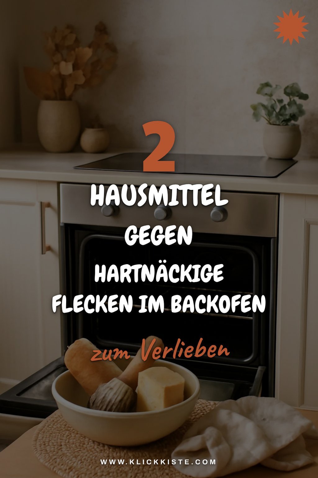 Hausmittel für hartnäckige Flecken