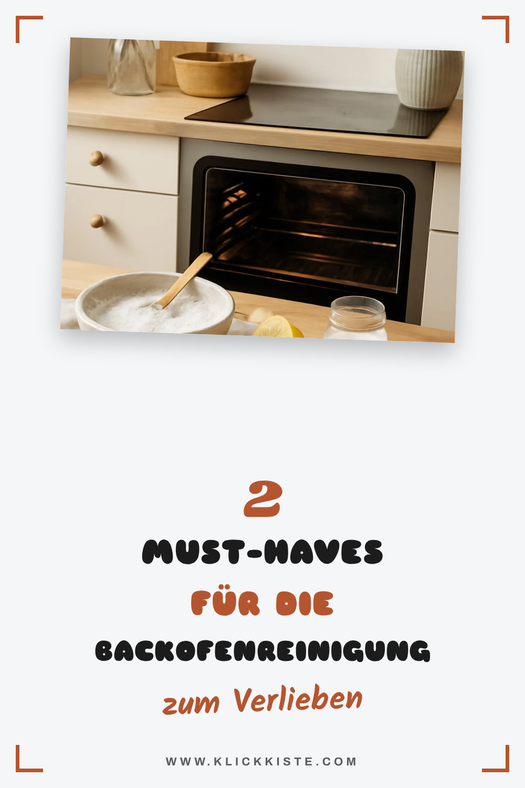 Zubehör für die Backofenreinigung