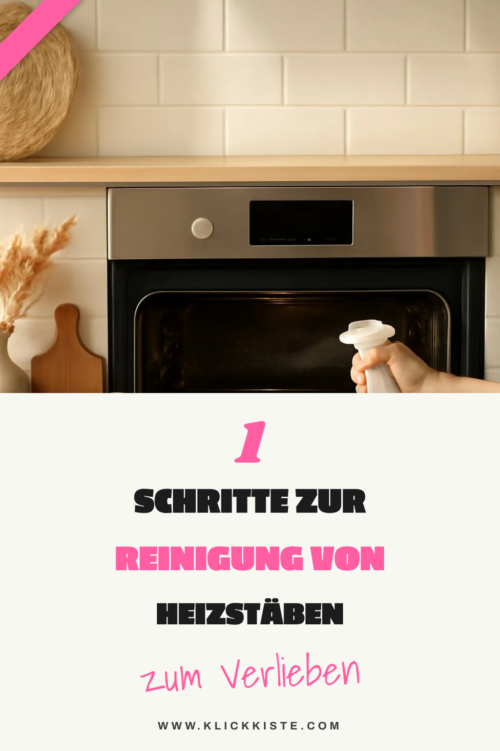 Wie du mit Essig und Wasser Heizstäbe reinigst