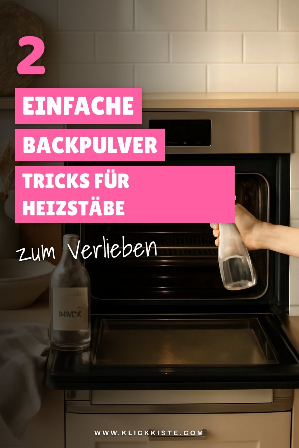 Wie Backpulver die Reinigung erleichtert