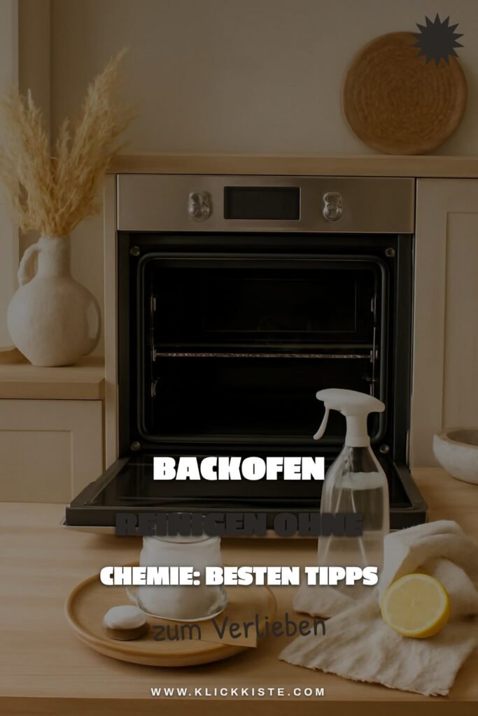 Backofen Reinigen ohne Chemie: Die besten Tipps & Hausmittel
