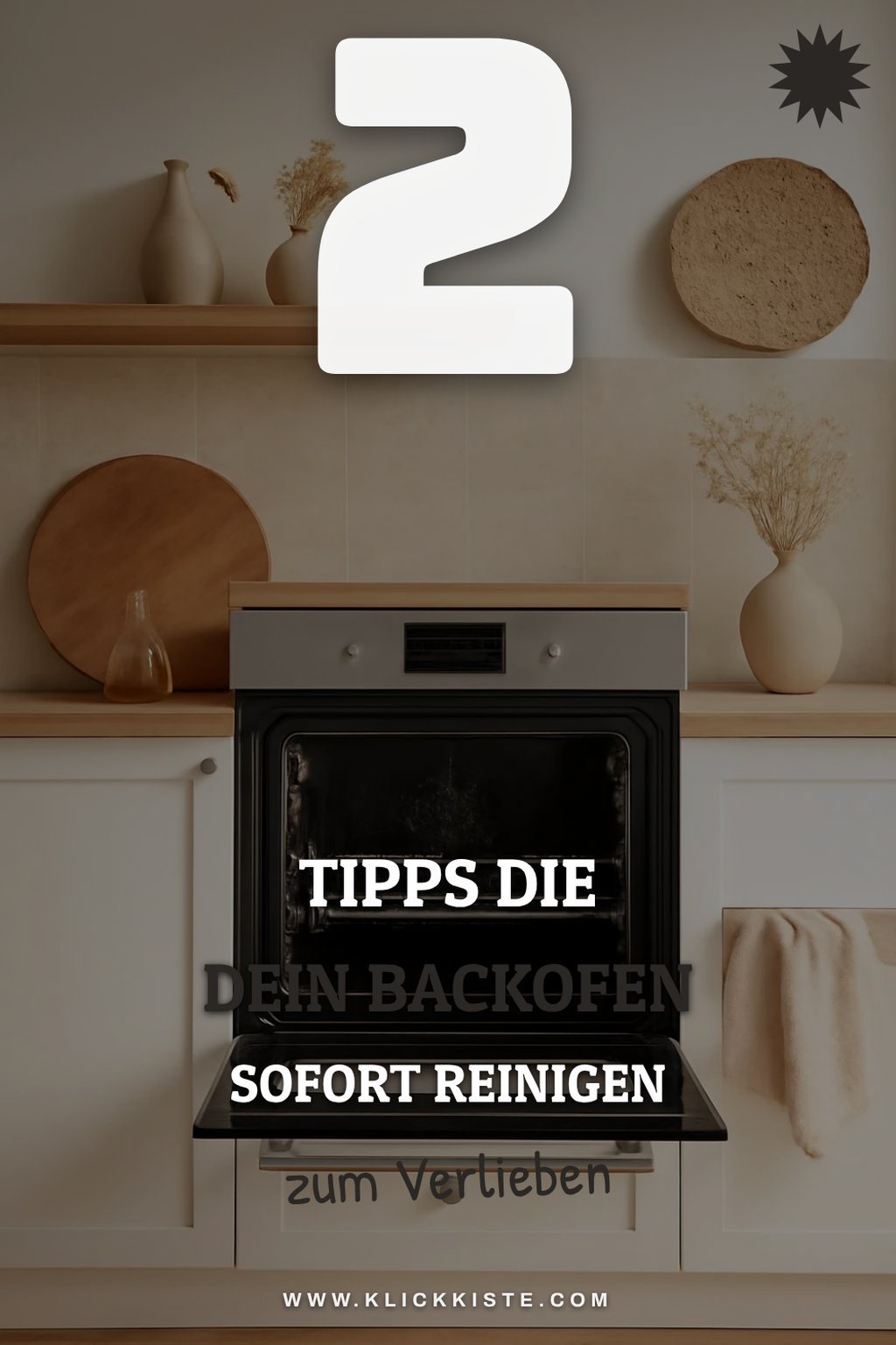 So bekommst du deinen Backofen mit Essig blitzblank