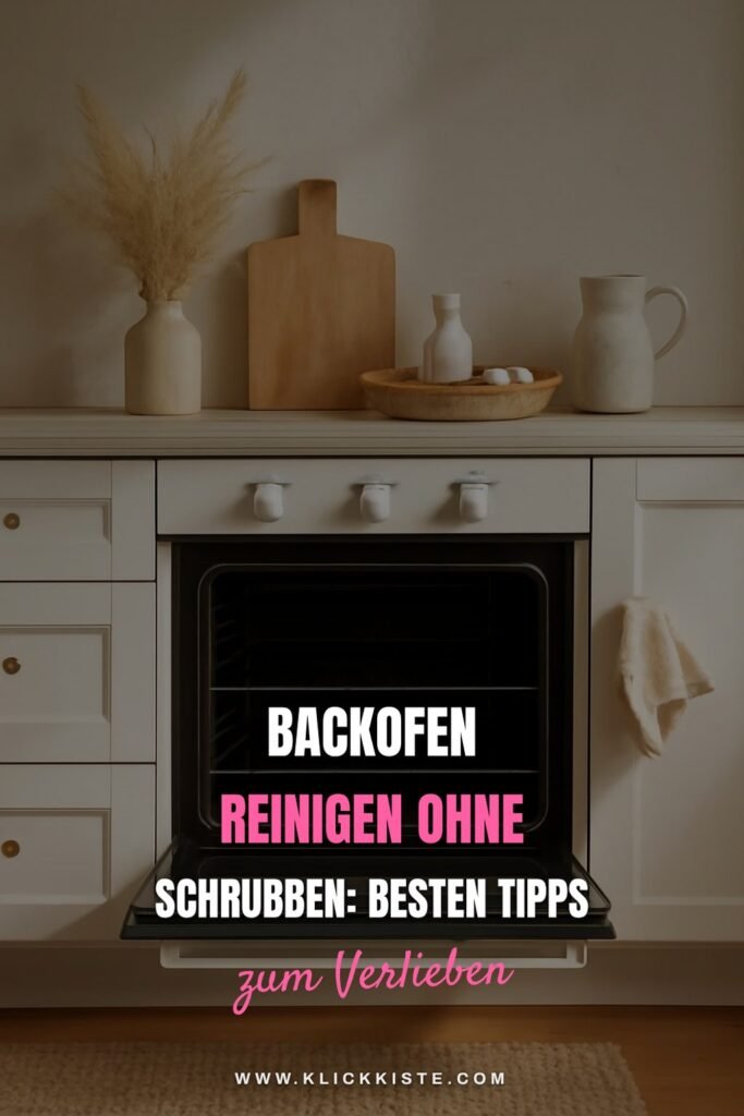 Backofen Reinigen ohne Schrubben: Die besten Tipps & Hausmittel