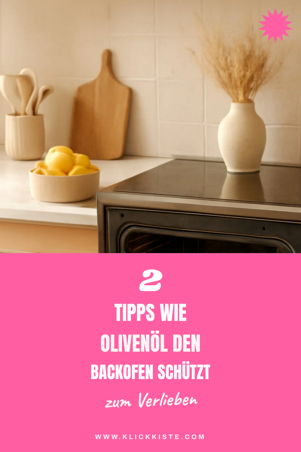 Olivenöl für den Glanz
