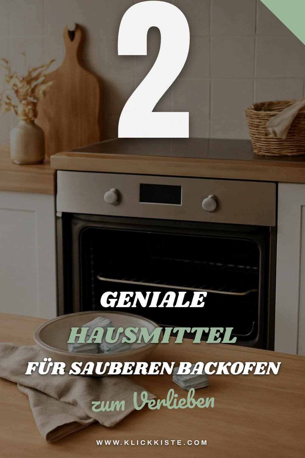 Hausmittel zur Backofenreinigung