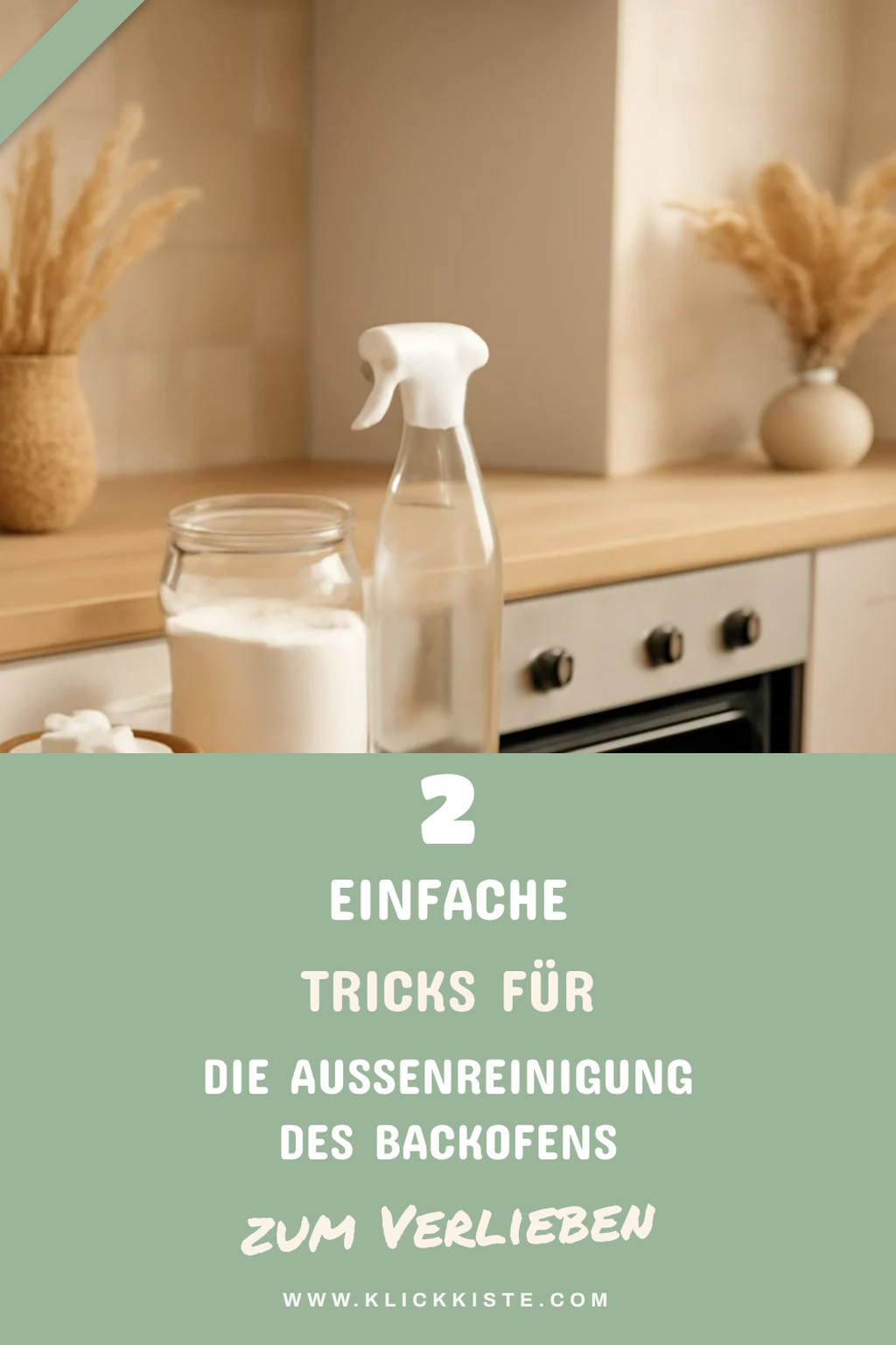 Backofen von außen reinigen