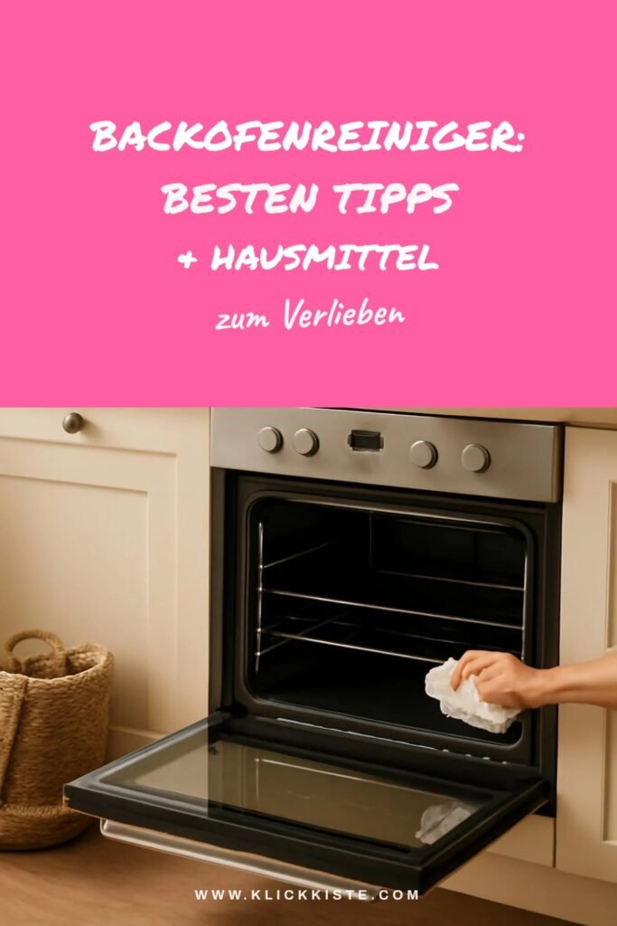 Backofenreiniger: Die besten Tipps & Hausmittel